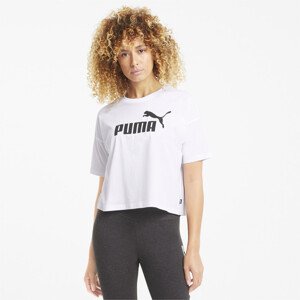 Puma ESS Cropped Logo Tee Dámské tričko US S 586866-02