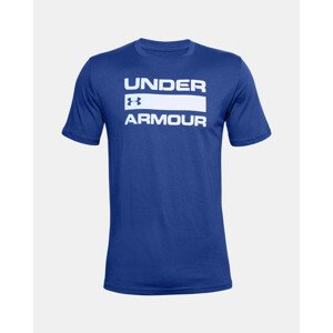 Under Armour UA TEAM ISSUE WORDMARK SS-BLU Pánské tričko US XL 1329582-584