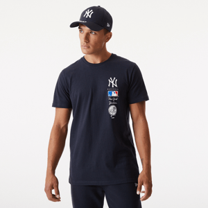 NEW ERA NEW ERA MLB Stack logo tee NEYYAN Pánské tričko US S 12064139