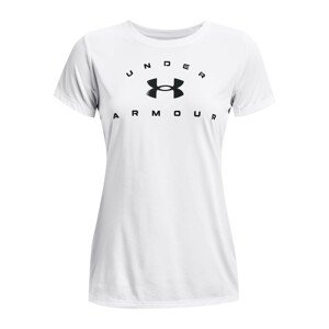 Under Armour Tech Solid Logo Arch SSC Dámské tričko US S 1369864-100