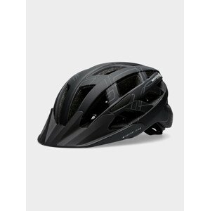 4F H4L22-KSR002 BLACK ALLOVER Cyklistická helma EU L (58-62CM) H4L22-KSR002 BLACK ALLOVER