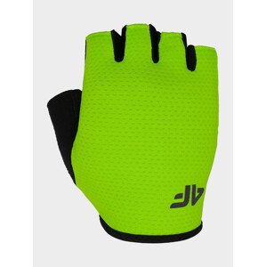 4F H4L22-RRU001 CANARY GREEN Cyklistické rukavice US S H4L22-RRU001 CANARY GREEN