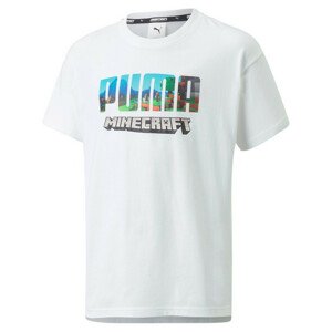 Puma PUMA x MINECRAFT Relaxed Tee Kids Dětské tričko EU 164 533434-02