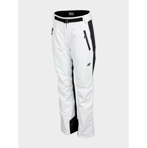 4F H4Z22-SPDN006 WHITE Dámské lyžařské kalhoty US L H4Z22-SPDN006 WHITE