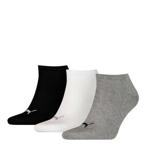 Puma UNISEX SNEAKER PLAIN 3P Ponožky EU 39/42 906807-15