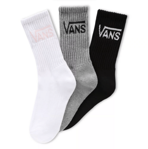 Vans WM CLASSIC CREW WMNS 6.5-10 3PK Ponožky EU 36.5-41 VN0A49ZF9RP1
