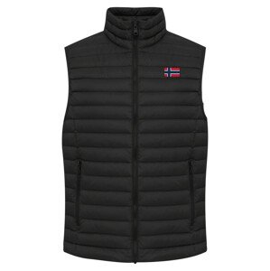NORWAY BASIC GILET Pánská vesta US XL 119148 Black